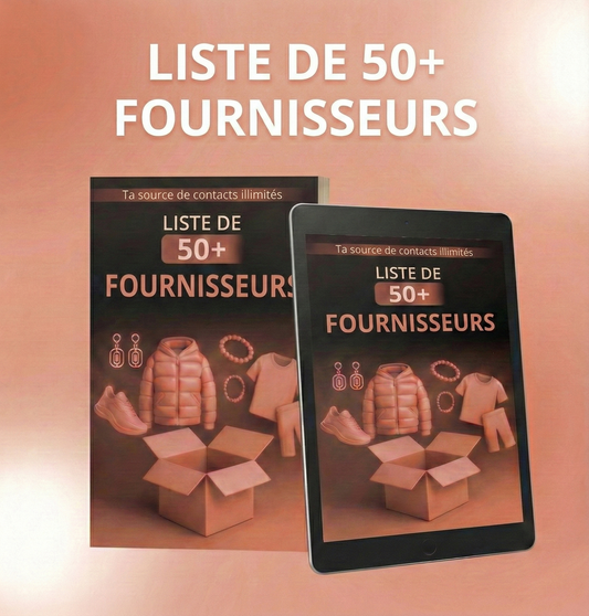 Liste complète de fournisseurs