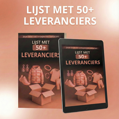 Volledige leverancierslijst