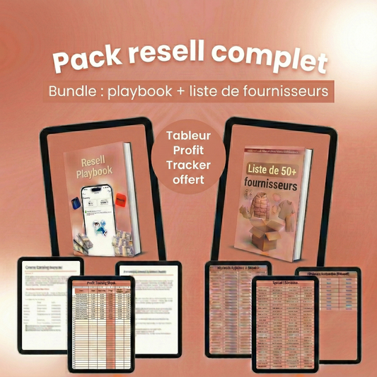 Pack resell complet (Le plus populaire)